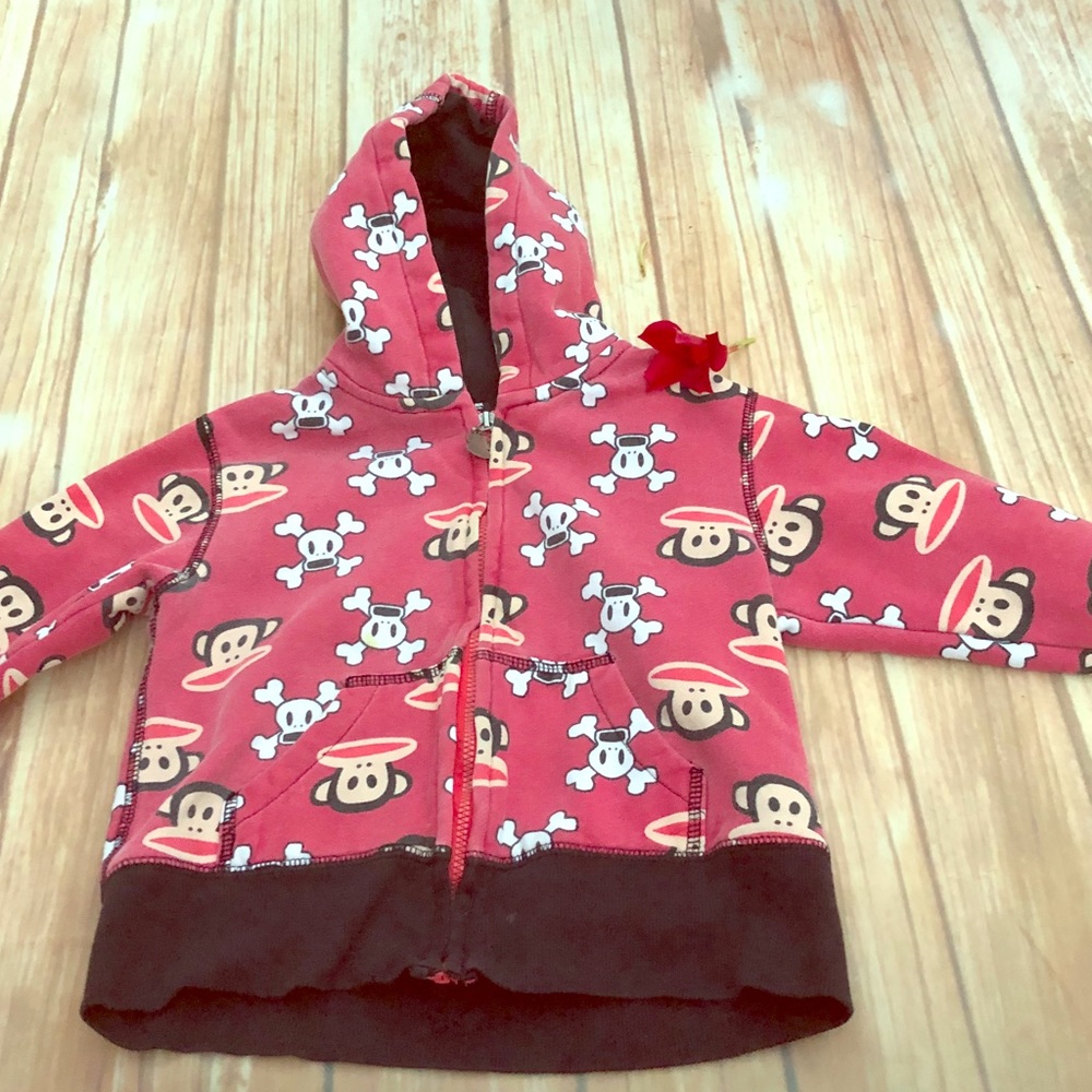 Paul Frank Zip Hoodie! Perfectly soft cuddly